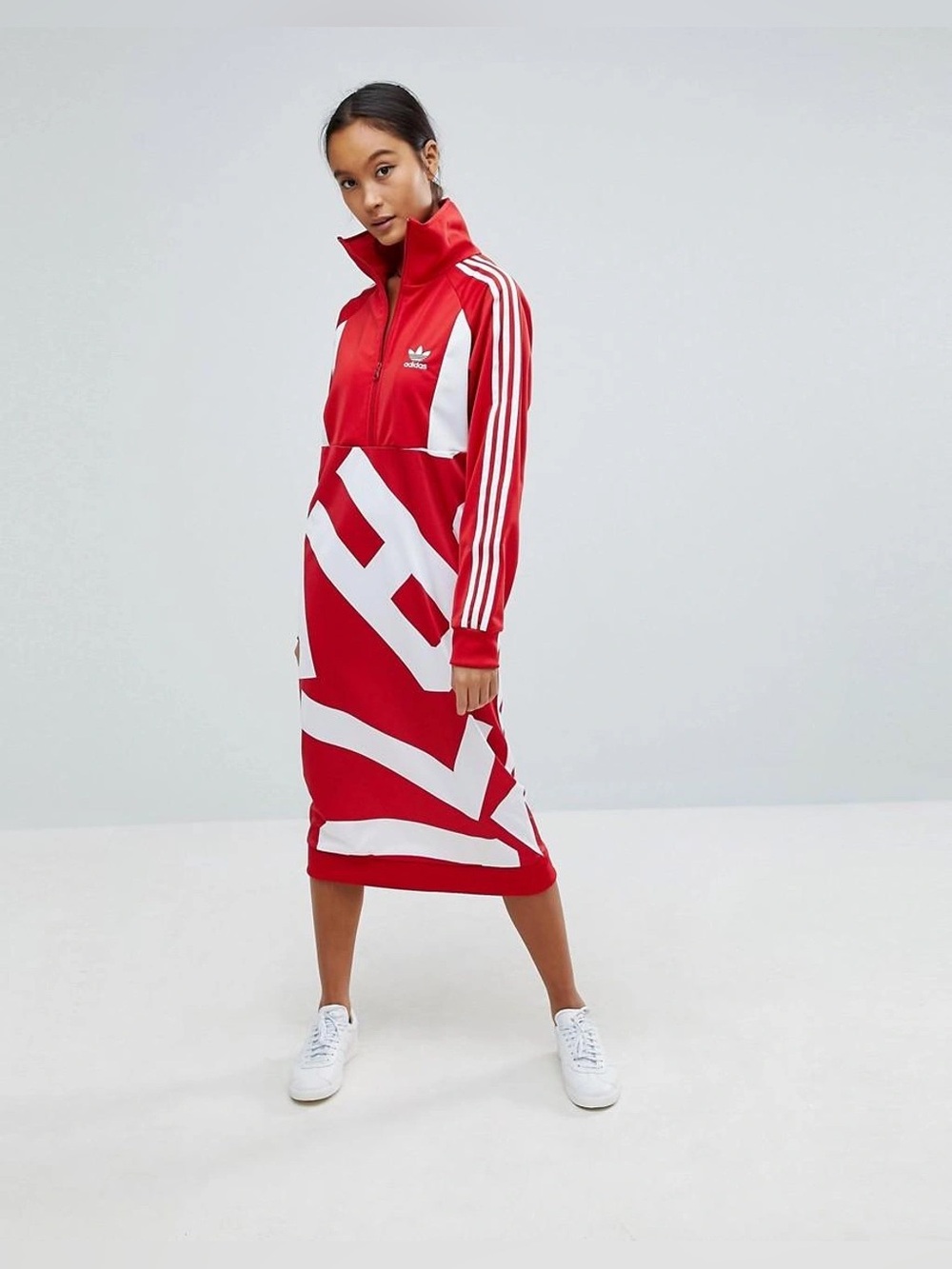 NWOT adidas Originals Bold Age Track Dress - Picture 3 of 16